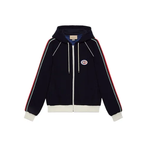 GUCCI SS22 Куртки и Пальто Мужской Синий