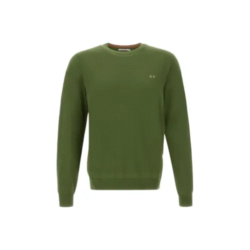 SUN68 Зеленый Мужской Свитеры