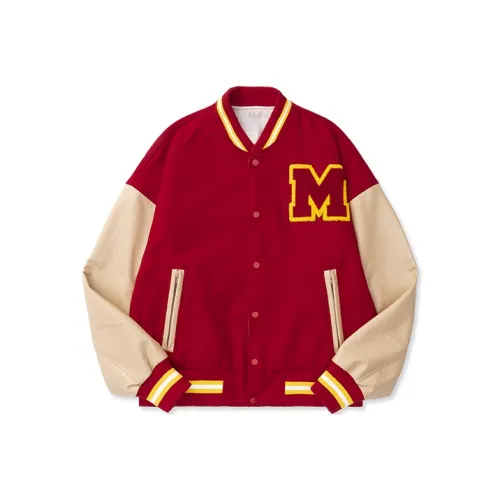 MEDRIA Loose Fit Jacket Unisex Red MEDRIA Свободный крой Куртка Унисекс Красный