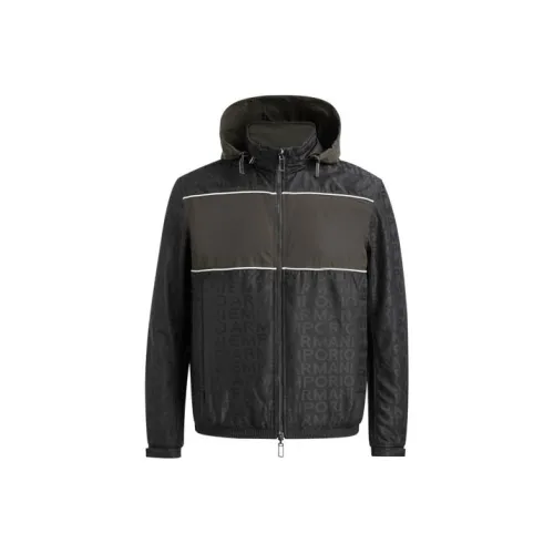 EMPORIO ARMANI Куртки и Пальто Мужской Черный