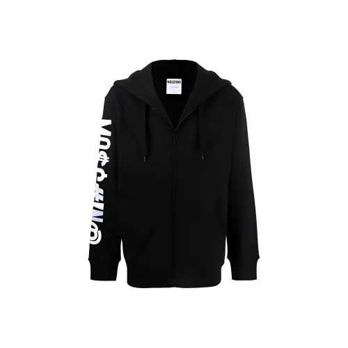 MOSCHINO Мужские черные куртки