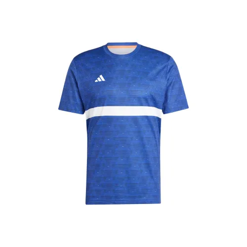 Adidas T-Shirt Мужской Semi Fluorescent Blue