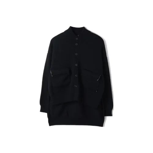 Yohji Yamamoto Черные Мужские Свитера