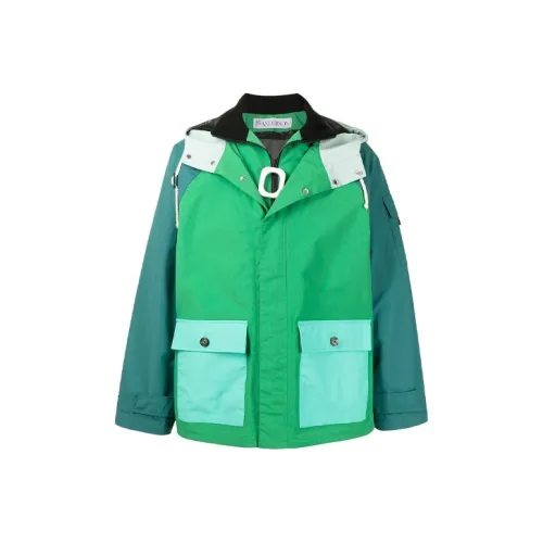 JW Anderson Зеленые Мужские Куртки