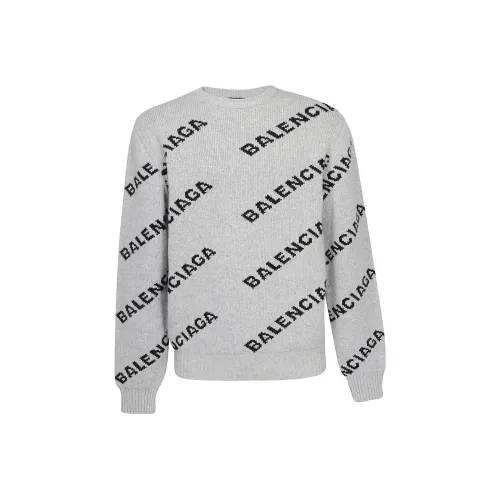 Balenciaga Серые Мужские Свитера