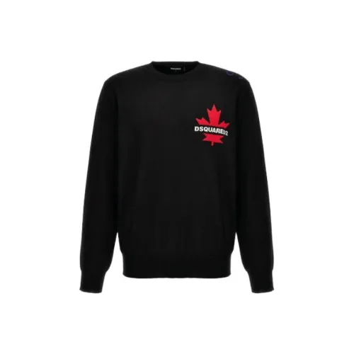 DSQUARED 2 Черные Мужские Свитера