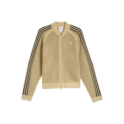 adidas originals TRACK TOP Коричневый Унисекс Трикотаж