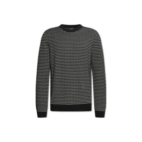 EMPORIO ARMANI Свитер Мужской Черный