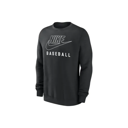 nike ClubSwoosh FW24 Флис Толстовка Мужской Черный