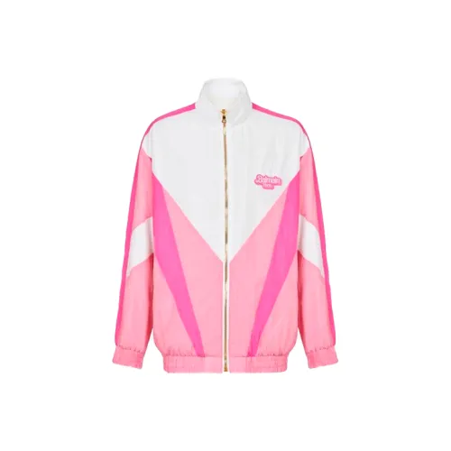 BALMAIN Розовый Белый Мужские Куртки