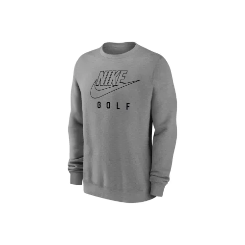 nike SwooshClub FW24 Флис Толстовка Мужской Темно-Серый Смешанный Цвет