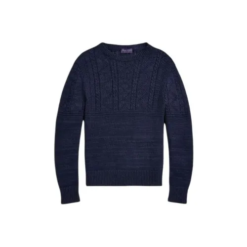 Ralph Lauren Purple Label Морской Синий Мужские Свитера