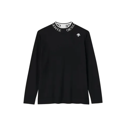 DESCENTE GOLF Свитер Мужской Черный