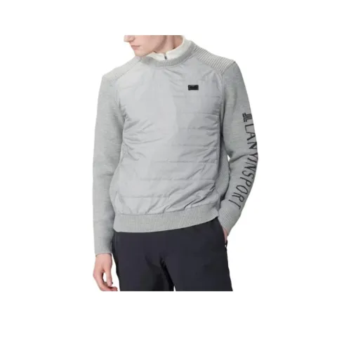 Lanvin Серые Мужские Свитера