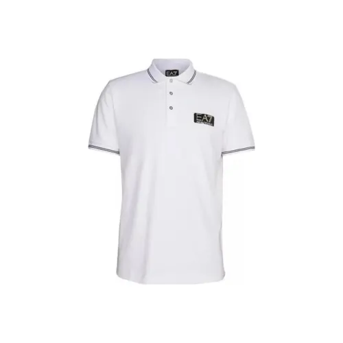 EMPORIO ARMANI EA7 Поло Мужское Белое