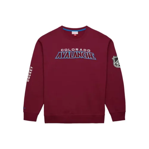 MITCHELL NESS Colorado Avalanche There Спина Толстовка Мужской Бордовый