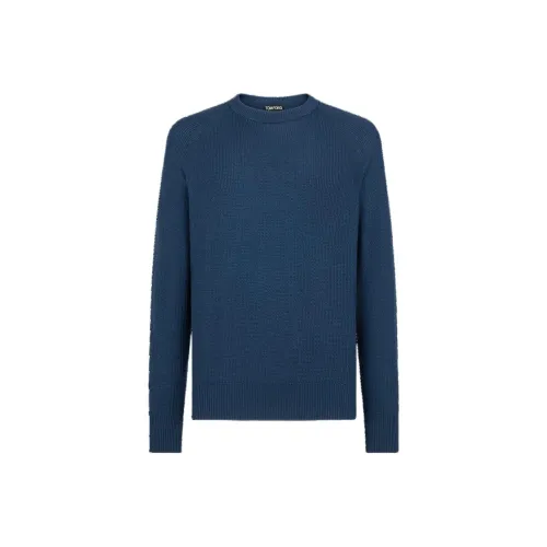 TOM FORD Синие Мужские Свитера