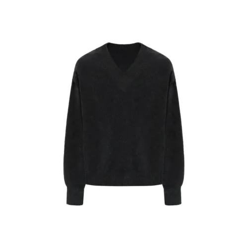 TEAM WANG Design FW24 CHOICES Collection Свитер Унисекс Черный