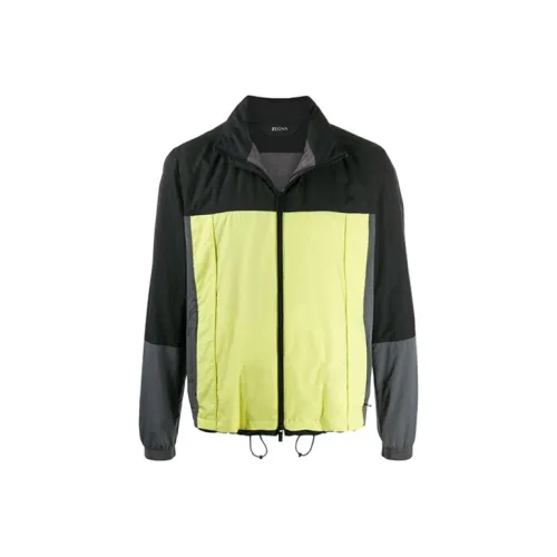 Ermenegildo Zegna Черные Мужские Куртки