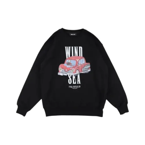 WIND AND SEA X FINAL FANTASY XIV SS25 Толстовка Унисекс Черный