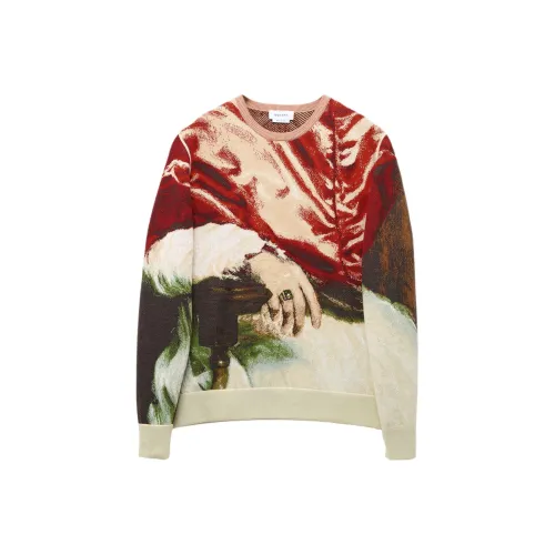 Alexander McQueen Red Men's Sweaters  
Александр Маккуин Красный Мужской Свитера