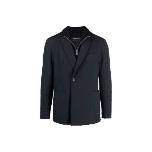 EMPORIO ARMANI Куртки и Пальто Мужской Синий