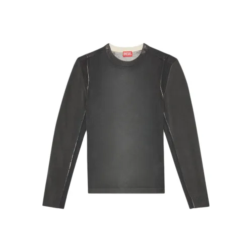 DIESEL FW24 Трикотаж Мужской Черный