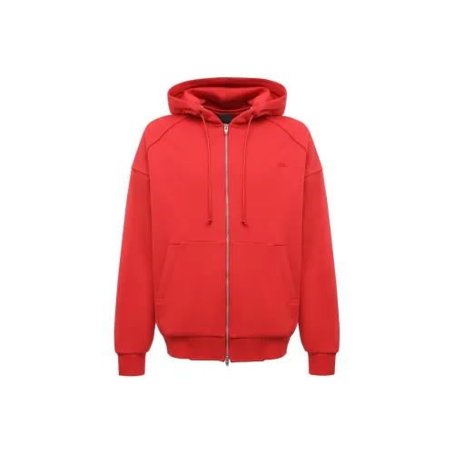 JUUN.J Red Men's Sweatshirts JUUN.J Красный Мужские Толстовки