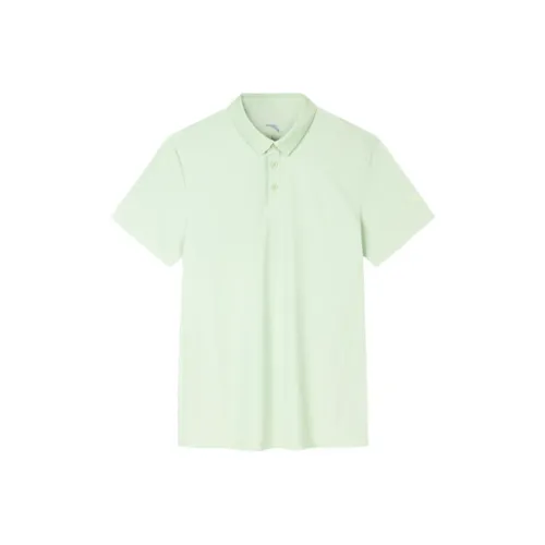 ANTA Life Collection Поло Мужское Тайный Снег Зеленый