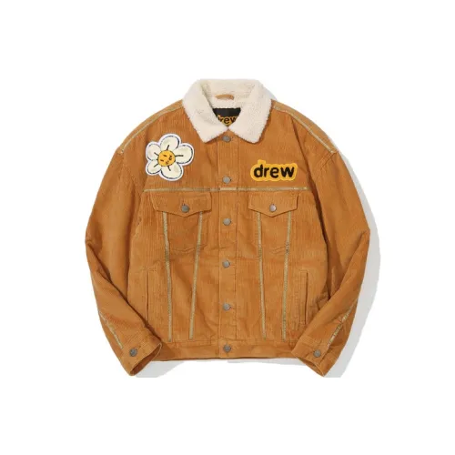 Drew House Smiley Collection Верблюжий Унисекс Куртки