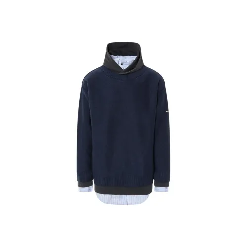 Balenciaga Морской Синий Мужские Свитера