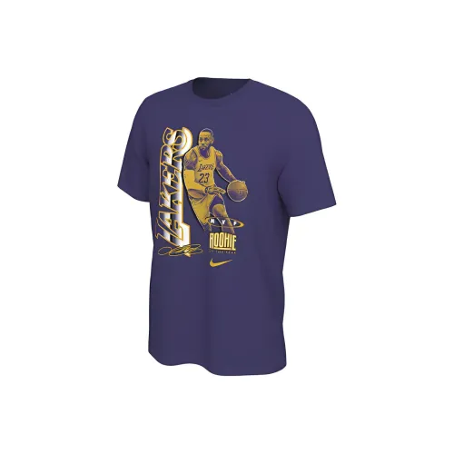 Nike x NBA T-Shirt Мужской Фиолетовый