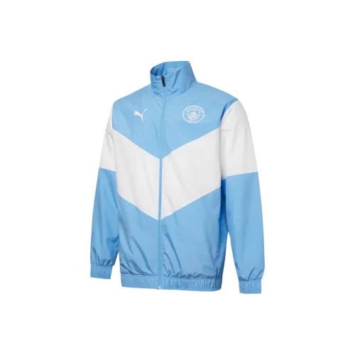 PUMA Manchester City Football Club Синие Унисекс Куртки