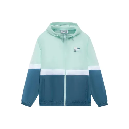 LINING Sports Trend Series Куртка Мужская Темно-синий Синий Многоцветный