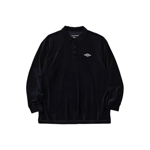 Umbro Темно-синий Унисекс Поло