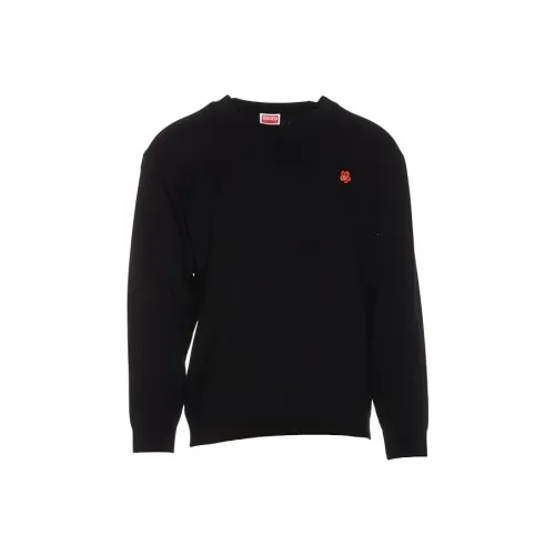 KENZO Мужские черные свитеры