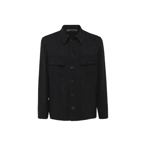 GIORGIO ARMANI Мужские черные куртки