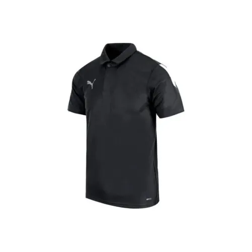 PUMA Поло Мужское Черное Белое