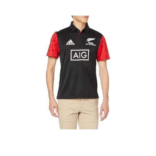 Adidas JIK47 Maori Поло Мужское Черное