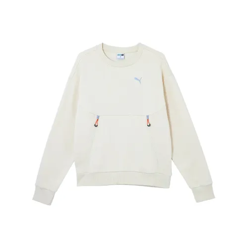 PUMA WINTERIZEDPUMATECH TB Crew FOREVER.FASTER. WARMCELL Толстовка Мужской Снег