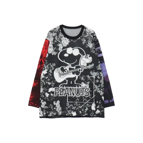 Yohji Yamamoto X PEANUTS S'YTE FW23 Трикотаж Унисекс Черный