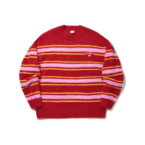 LINING Свитер Унисекс Самба-красный Фрукты Желтый Персик Wood Пудра