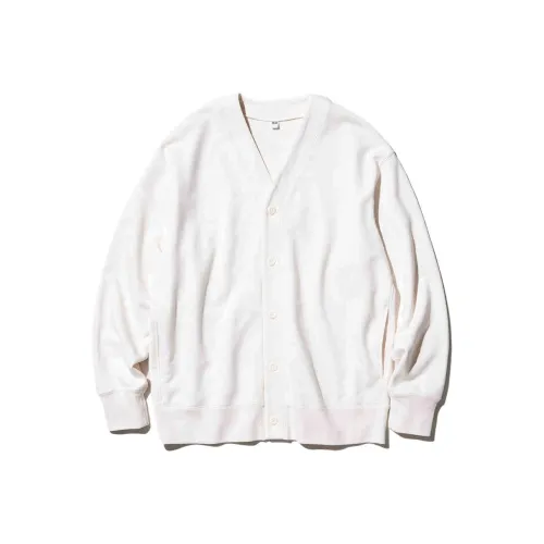 UNIQLO 01 Сливочный Унисекс Свитшоты
