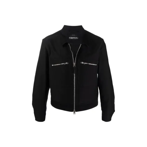 TOM FORD Мужские черные куртки