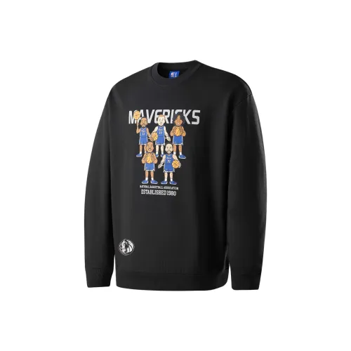 NBA Dallas Mavericks Свитшот Унисекс Черный