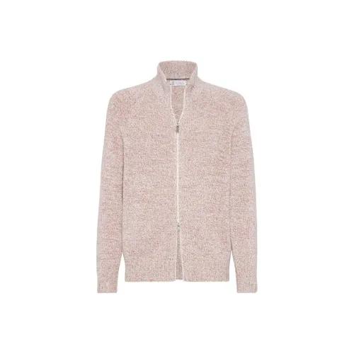 BRUNELLO CUCINELLI SS24 Трикотаж Мужской Кирпично-красный