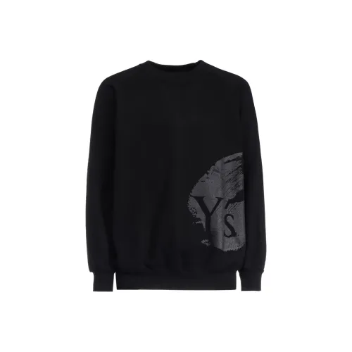 Yohji Yamamoto Черные Унисекс Свитшоты