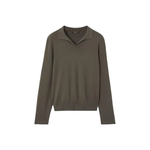 Loro Piana Зеленые Мужские Свитера