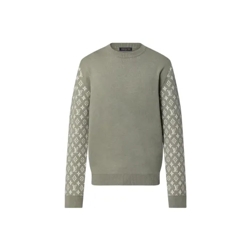 LOUIS VUITTON Свитер Мужской Зеленый