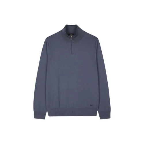 Paul Smith Выстиранный Синий Мужской Свитера
